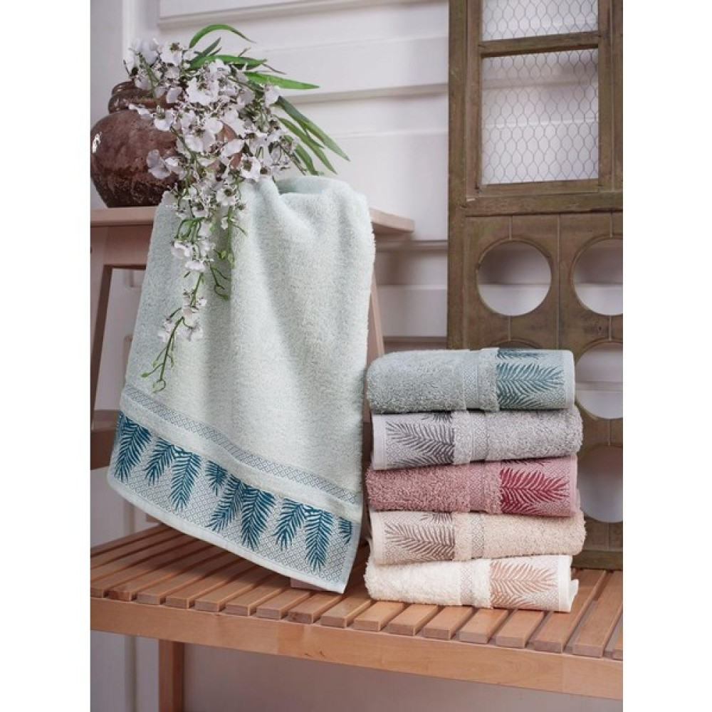 Şıkel Cotton Çalı 6'Lı 50*90 Havlu Seti - Renkli - 50 x 90 cm El / Yüz Havlusu Fiyatı