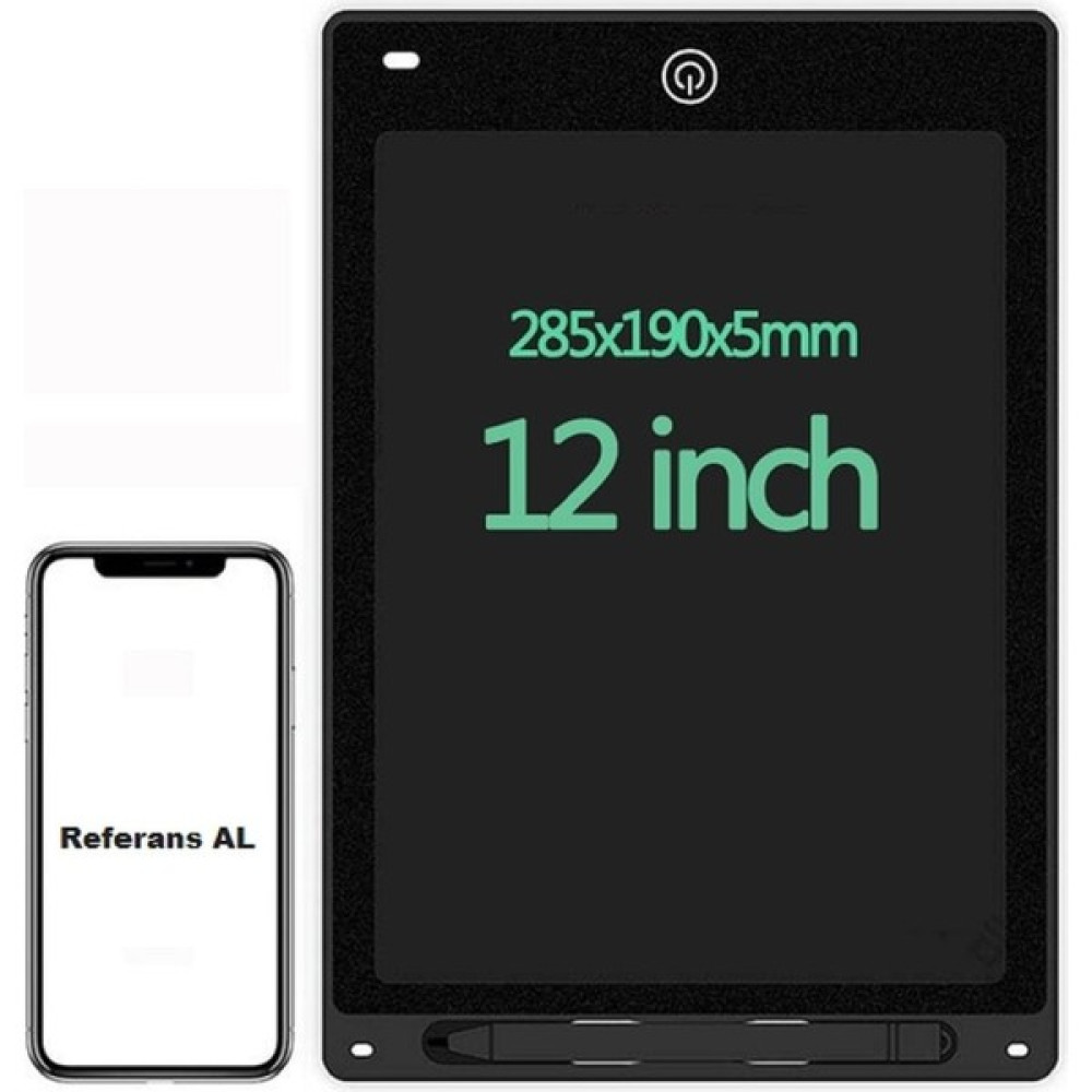 Şıktek 12" Renkli Dijital Yazı Tahtası 12 Inc Grafik Tablet Dijital Not Tahtası Yaz-Sil Dijital Not Tahtası Grafik Tabletler Fiyatı