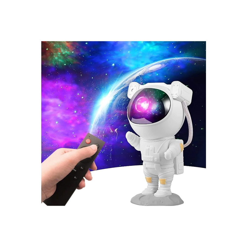 Sildne Büyük Boy Astronot Tasarım Galaxy Yıldız Plazma Gökyüzü Gece Lambası Zamanlama Fonksiyon Kumandalı P Masa Lambası Fiyatı