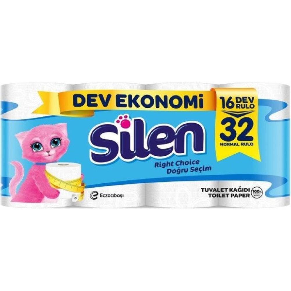 Silen 16=32 Tuvalet Kağıdı Tuvalet Kağıdı Fiyatı
