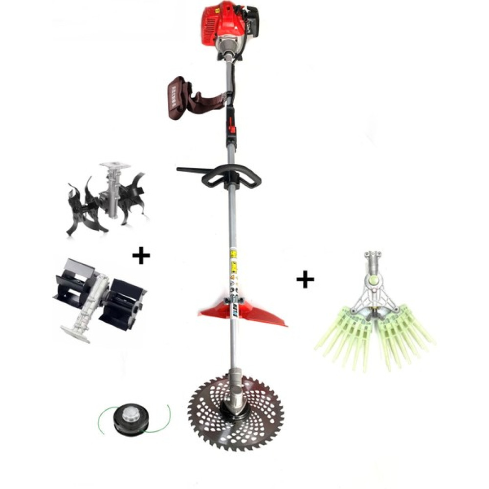 Silen Garden Tools Silen Yan Tırpan + Zeytin Hasat + Paletli Çapa + Akrep Çapa Makinesi 3.2kw 4.6hp Çapalama Makinesi Fiyatı