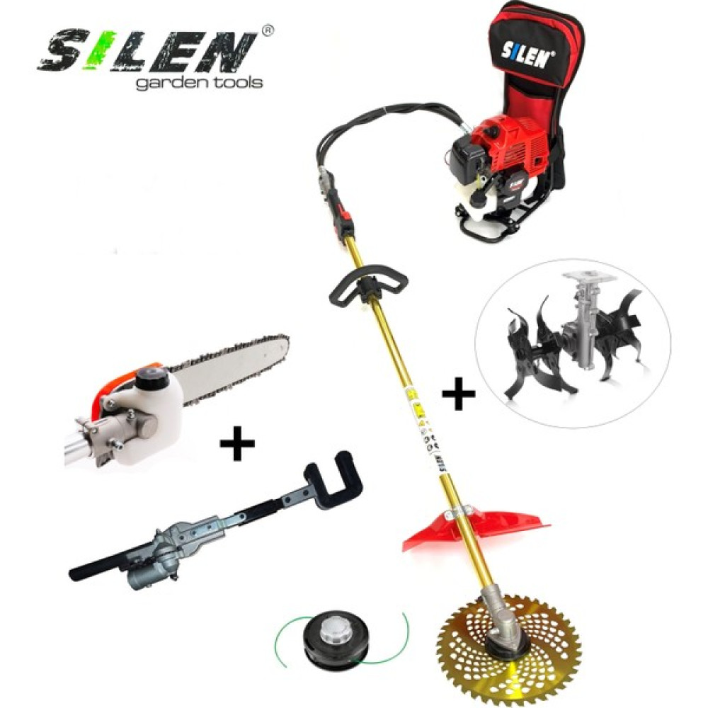 Silen Garden Tools Sırt Tırpan Zeytin Silkeleme Dal Testere Akrep Çapa Makinesi 3.2kw 4.6hp Bahçe Makinesi Fiyatı
