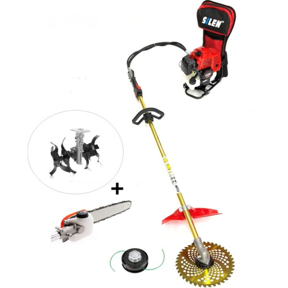 Silen Sırt Tırpan Dal Testere Akrep Çapa Makinesi 3.2kw 4.6hp Bahçe Makinesi Fiyatı
