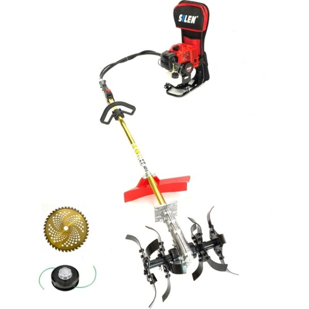 Silen Toprak Çapalama Makinesi + Sırt Tırpan 3.2kw 4.6hp Çapalama Makinesi Fiyatı