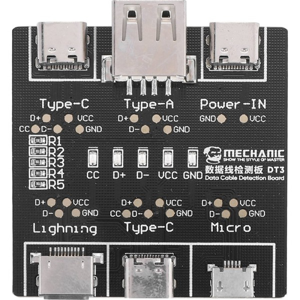 Silhouette Dt3 Veri Kablosu Algılama Kurulu USB Kablosu Test Cihazı Ios Android Için Tip-C Kısa Devre Açma-Kapama Anahtarlama Test Kartı Aracı (Yurt Dışından) Oto Boyaları Fiyatı
