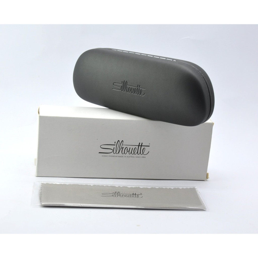 Silhouette Sılhouette Black Magnetık Case Siyah Istridye Model Kucuk ve Orta Boy Gözlük / Güneş Gözlüğü Kutusu Kılıfı Gözlük Aksesuarı Fiyatı