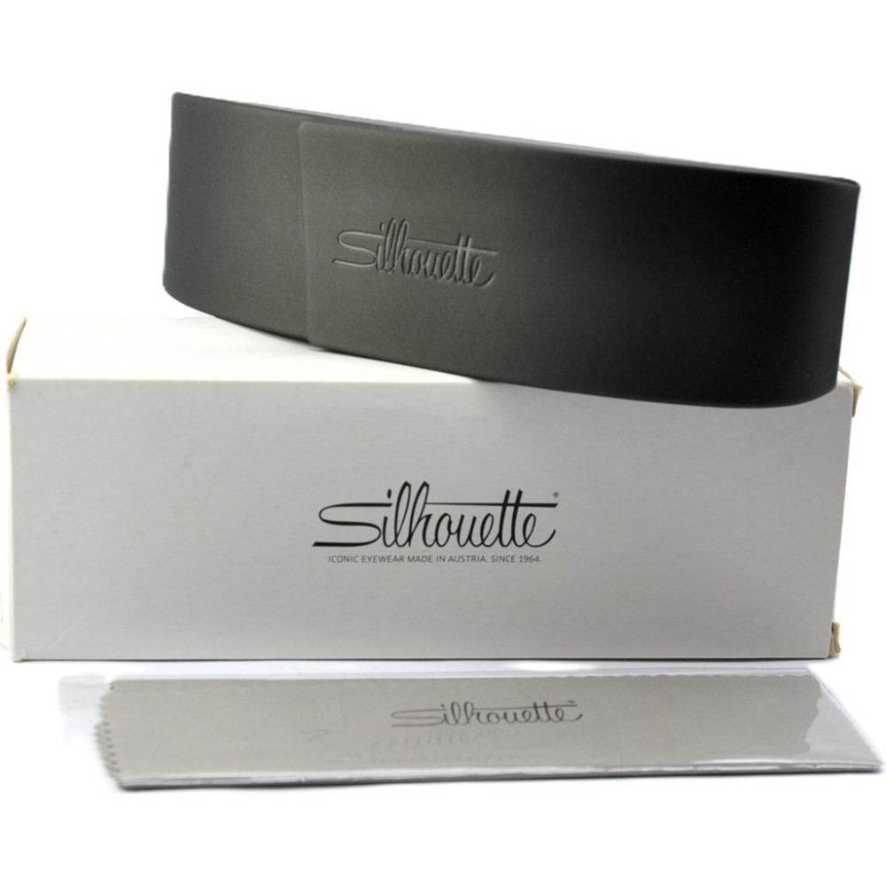 Silhouette Sılhouette Black Magnetık Case Siyah Kucuk ve Orta Boy Gözlük / Güneş Gözlüğü Kutusu Kılıfı Gözlük Aksesuarı Fiyatı