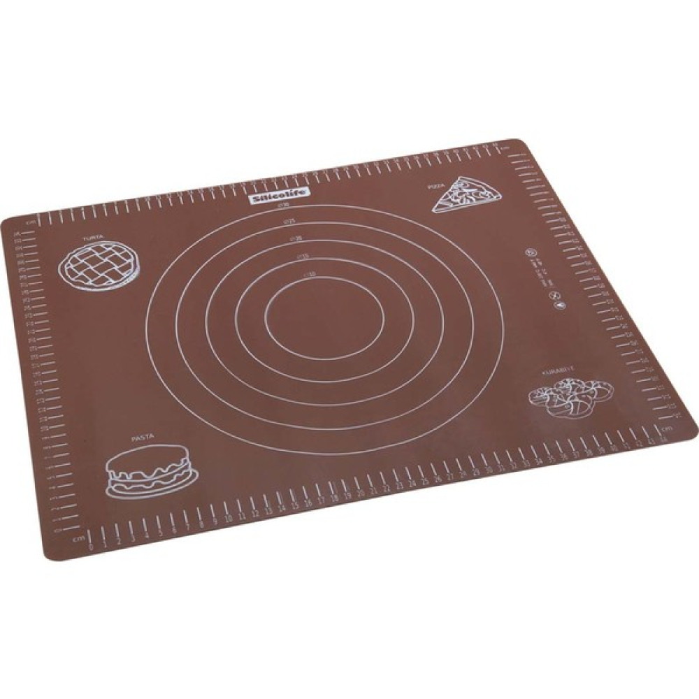 Silicolife SL-044 Ölçülü Hamur Pad Kahverengi Mutfak Gereçleri Fiyatı