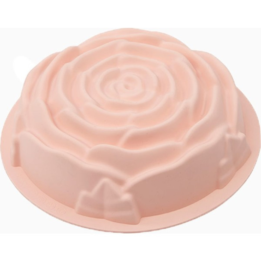 Silicolife SL15 Pembe Renk Gül Desen Kek Kalıbı Kek Kalıpları Fiyatı