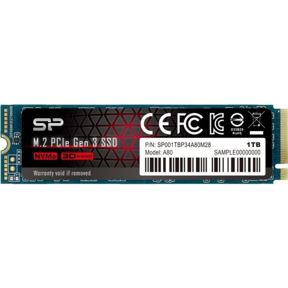 Silicon Power 1tb 3400-MB/S 3000 Mb/s Nvme Pcıe M.2 SSD SSD / Solid State Drive Fiyatı