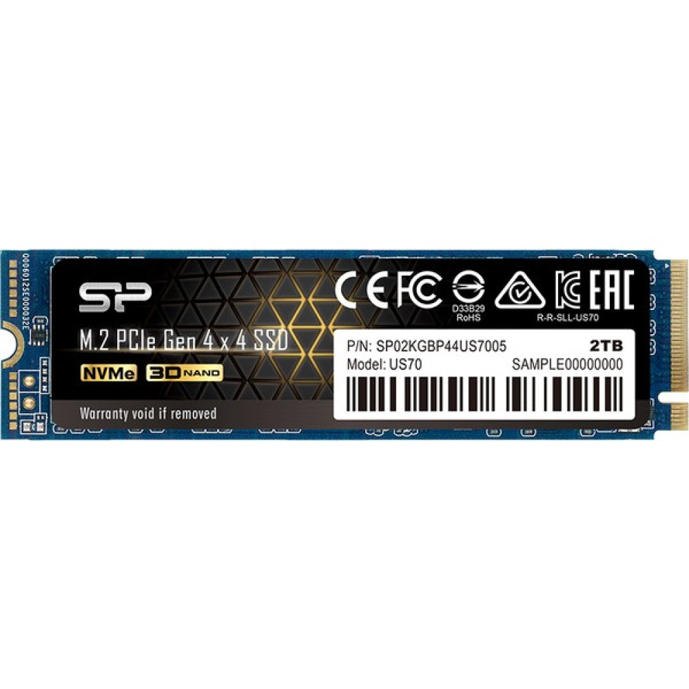 Silicon Power  2tbsp-M.2 SSD  US70 M.2 Pcle SSD -SP02KGBP44US7005 - SSD / Solid State Drive Fiyatı