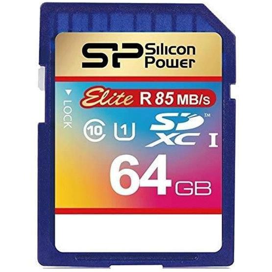 Silicon Power SP064GBSDXAU1V10 64GB SDXC Class 10 Hafıza Kartı Hafıza Kartları Fiyatı