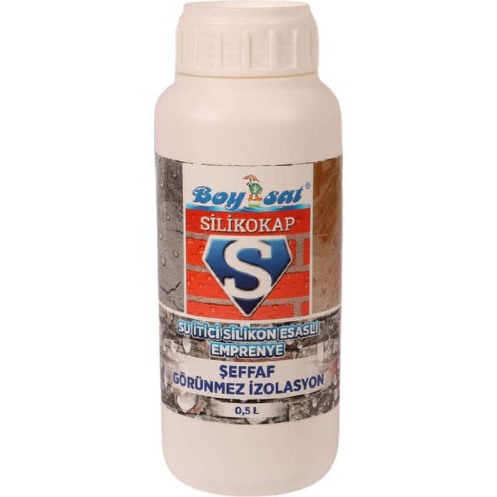 Silikokap Şeffaf Su Izolasyonu 500 Ml Dış Cephe Yalıtım Malzemeleri Fiyatı