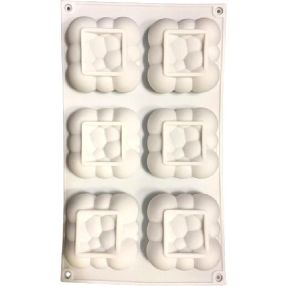Silikon 6lı Bubble , Bulut Şekilli Çikolata , Sabun , Mum , Kek Kalıbı ,pasta Kalıbı Kek Kalıpları Fiyatı
