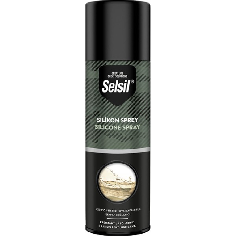 Silikon Sprey Yüksek Isıya Dayanıklı Selsil 500 ml Bakım Spreyleri Fiyatı