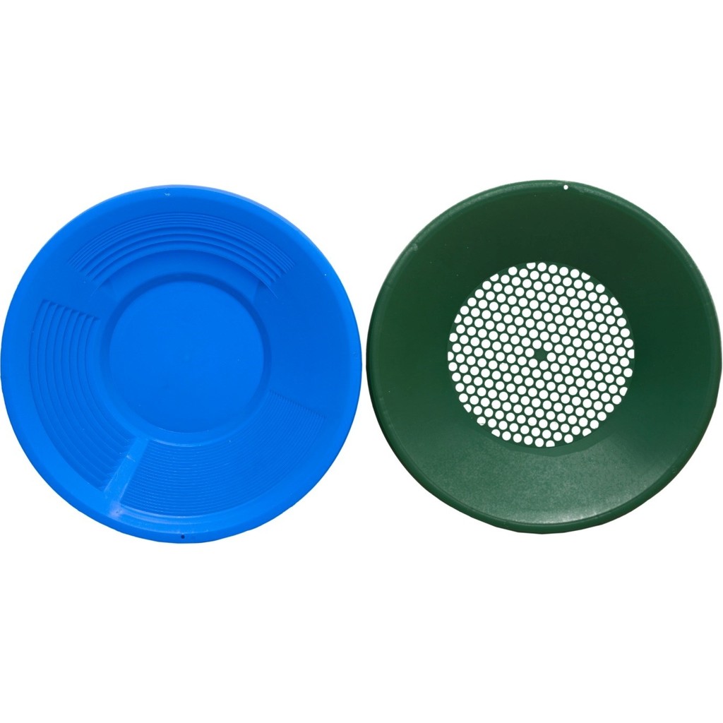Silimo Mavi Gold Pan Altın Eleği Tavası Set - Gold Pan Gold Pan Süzgeç Altın Bulma Yıkama Arama Diğer Test ve Ölçüm Cihazları Fiyatı