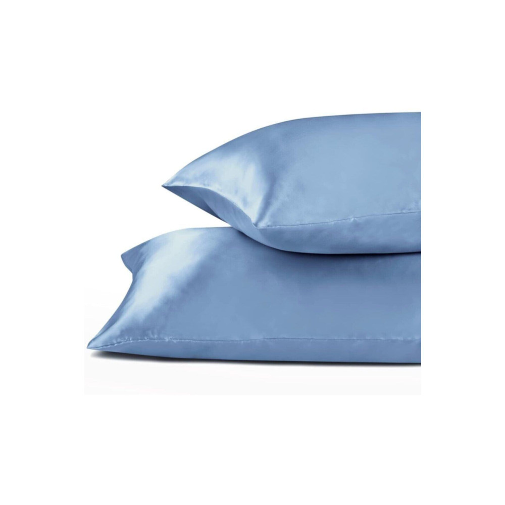 Silk Cocoon Ipek Saten 50x70 Cm Yastık Kılıfı 2 Adet Kıvırcık Saçlar Mavi 2 Adet Yastık Kılıfı Fiyatı