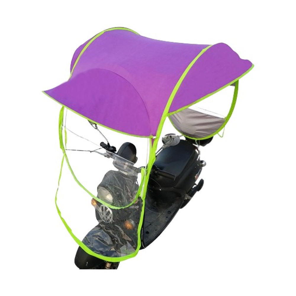 Silk Route Motosiklet ve Scooter Için Yağmurluk Tentesi Gölgelik Branda (Yurt Dışından) - Mor - Standart Motorsiklet Brandaları Fiyatı
