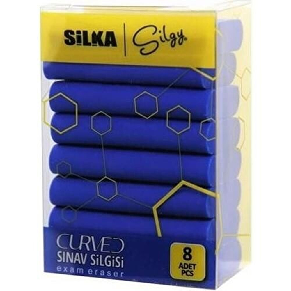 SİLKA CURVED SINAV SİLGİSİ 8 Lİ SG53 Kalem & Yazı Gereçleri Fiyatı