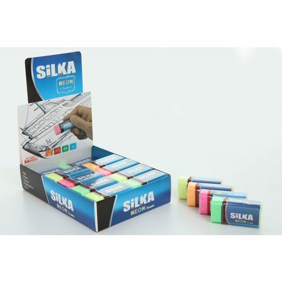 Silka Neon Büyük Boy 20'li Silgi