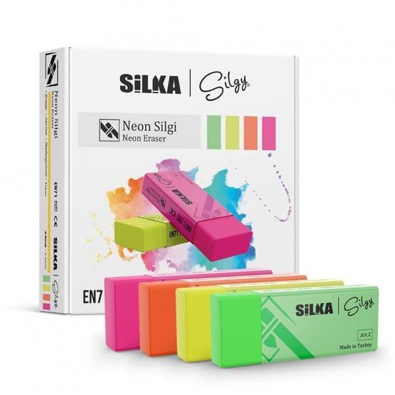 Silka Neon Büyük Boy 20'li Silgi Silgi Fiyatı