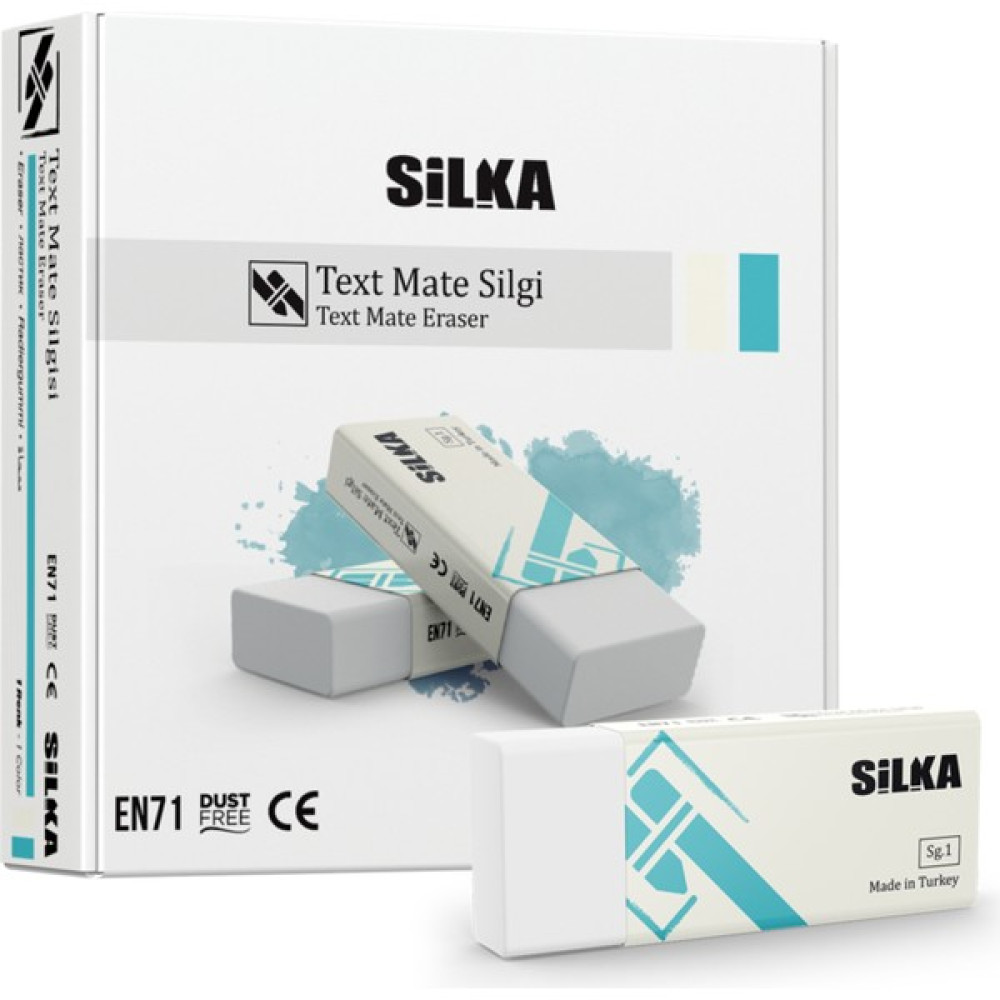 Silka Text Mate Silgi Büyük Boy Sg1 20 Adet Silgi Fiyatı