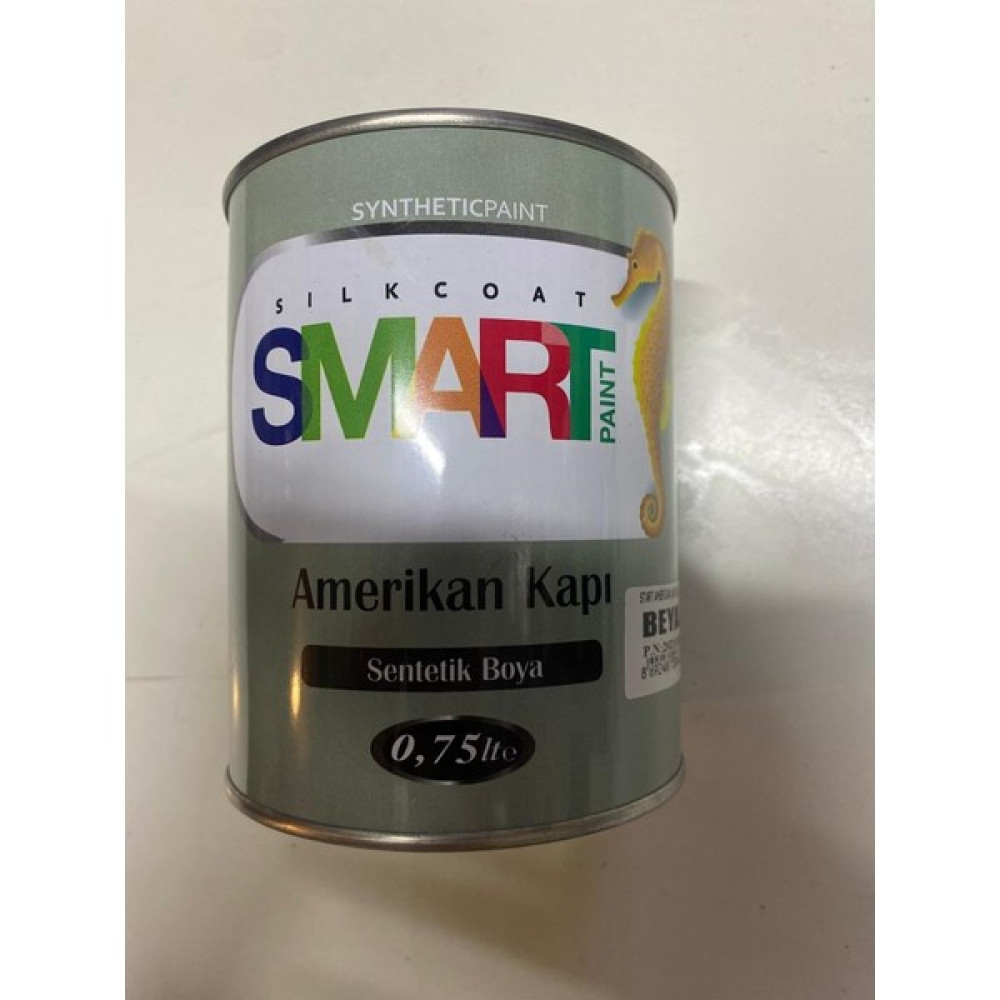 Sılkcoat Amerikan Kapı Boyası Beyaz - 0,75 lt Boya Malzemeleri Fiyatı