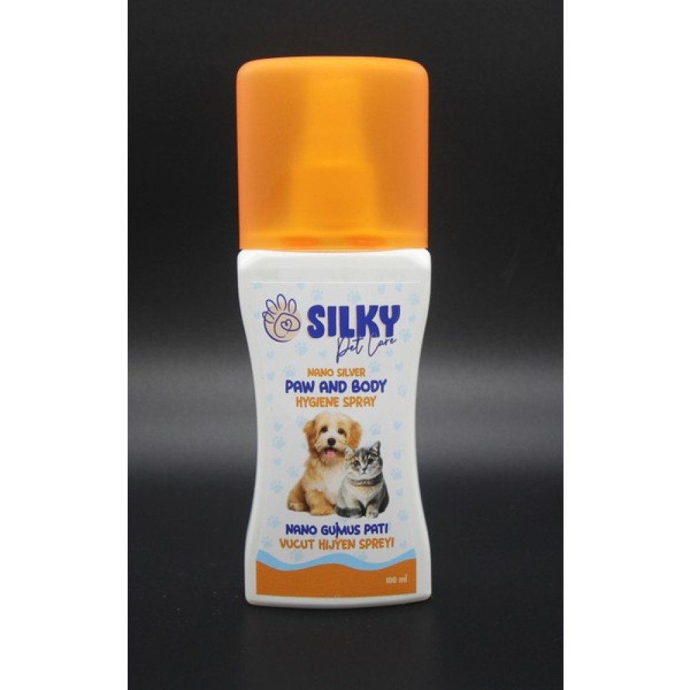 Sılky – Köpek Vücut / Tüy ve Pati Hijyen Spreyi ( Nano Gümüş – 100ml ) Oto Boyaları Fiyatı