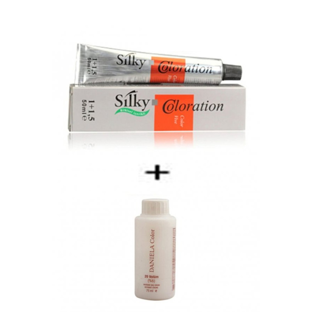 Silky Sac Boyasi 8.0 Yogun Acık Sarı 1+1,5 50 Ml. Saç Bakım Maskeleri & Serumlar & Spreyler Fiyatı