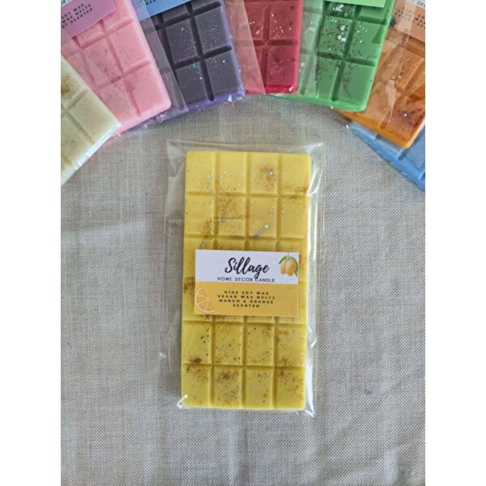Sillage Candle Buhurdanlık Doğal Koku Tableti Vegan Wax Melts Buhurdanlık Mumu - Sarı Dekoratif Mum Fiyatı
