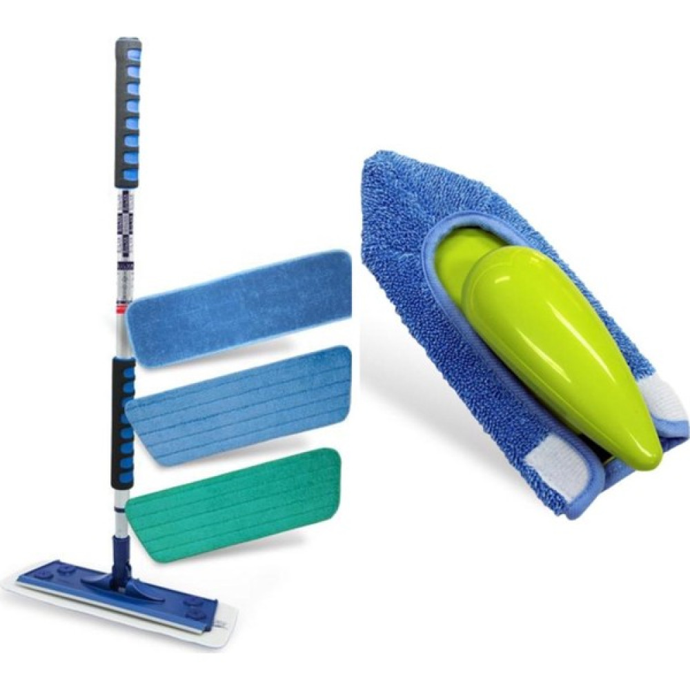 Silva Mikrofiber Mop 3 Lü Set + El Mopu Temizlik Malzemeleri Fiyatı