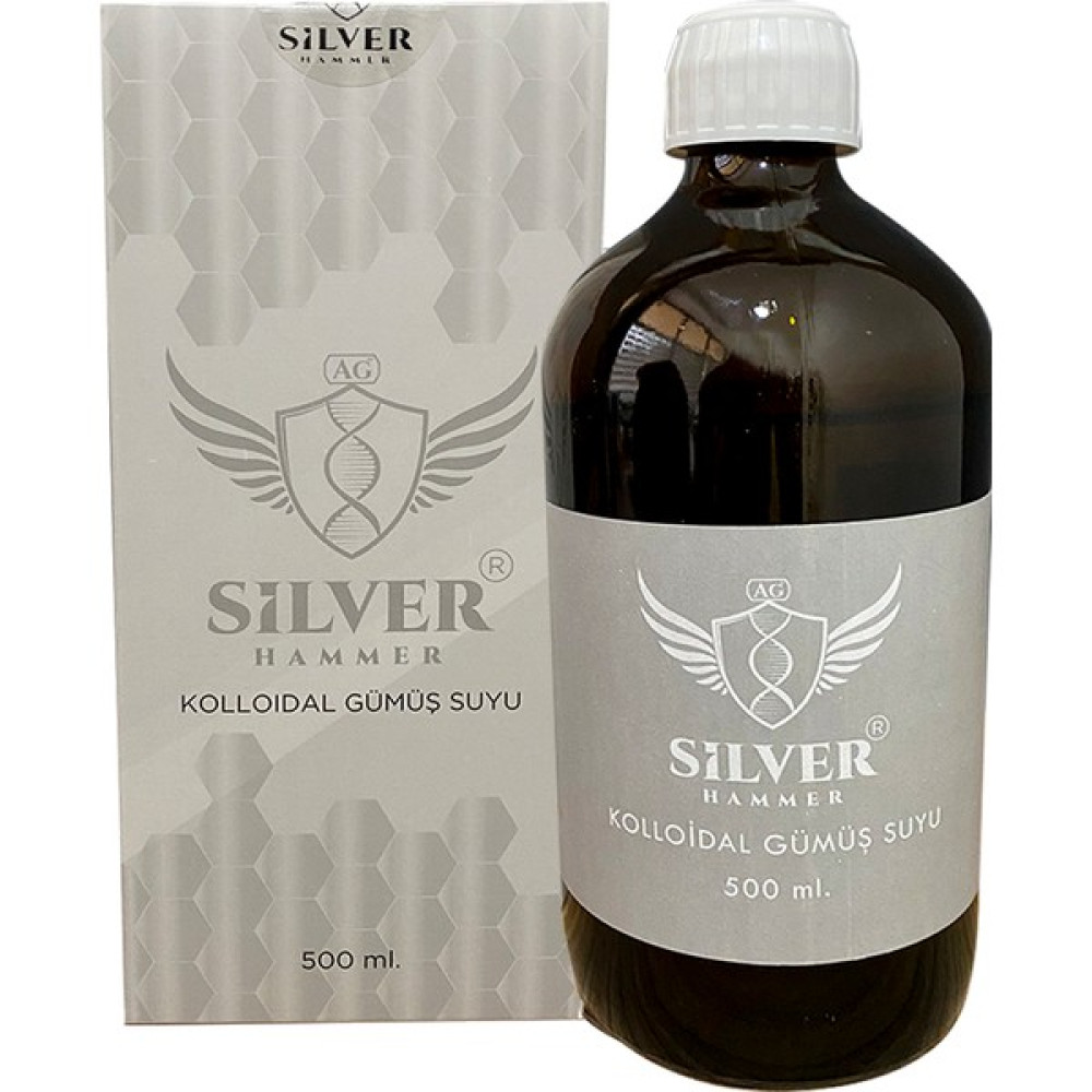 Silver Hammer Gümüş Suyu 500 ml 45 Ppm Ağız Gargara ve Spreyi Fiyatı
