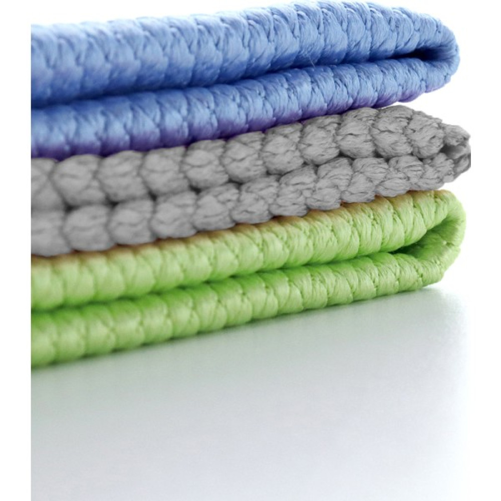 Silver Home Mikrofiber Extra Kalın 3lü 50X70CM Baklava Desen Cam Temizlik Bezi Temizlik Malzemeleri Fiyatı