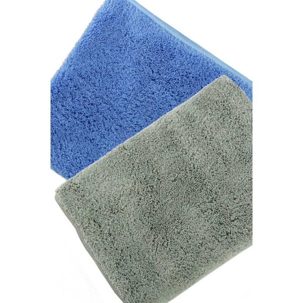 Silver Home Mikrofiber Süper Soft 50X70CM 2li Araç Temizleme Bezi - Gri/mavi Temizlik Malzemeleri Fiyatı