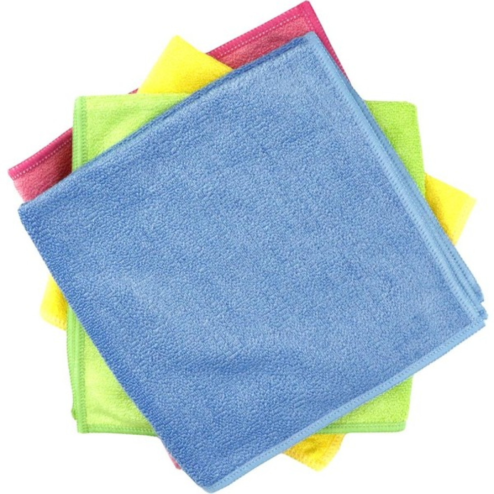 Silver Home Parlak Dokulu 4lü Mikrofiber 40X40CM Genel Temizlik Bezi Temizlik Malzemeleri Fiyatı