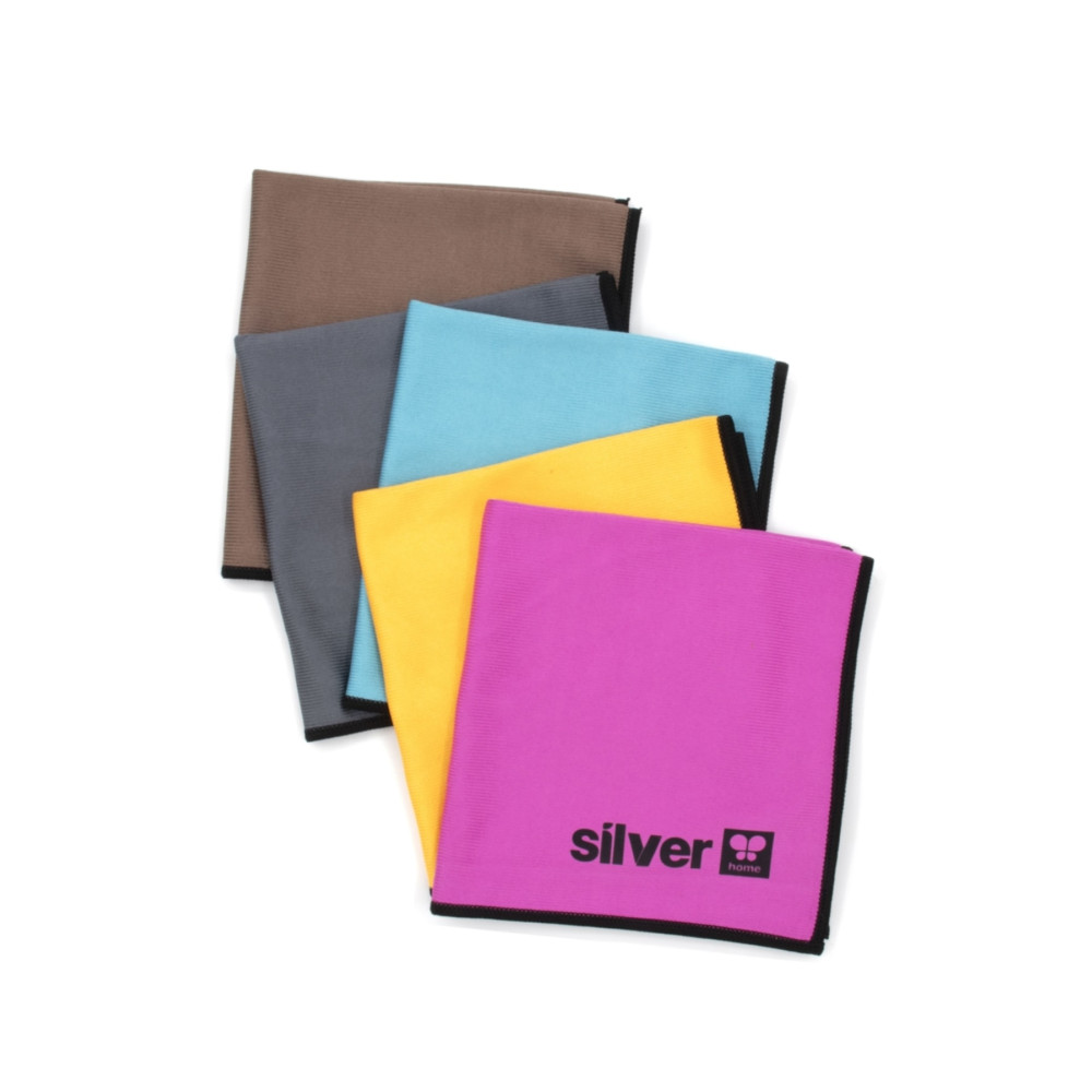 SİLVER HOME Premium Mikrofiber 5li Cam Bezi 40x40cm Temizlik Malzemeleri Fiyatı