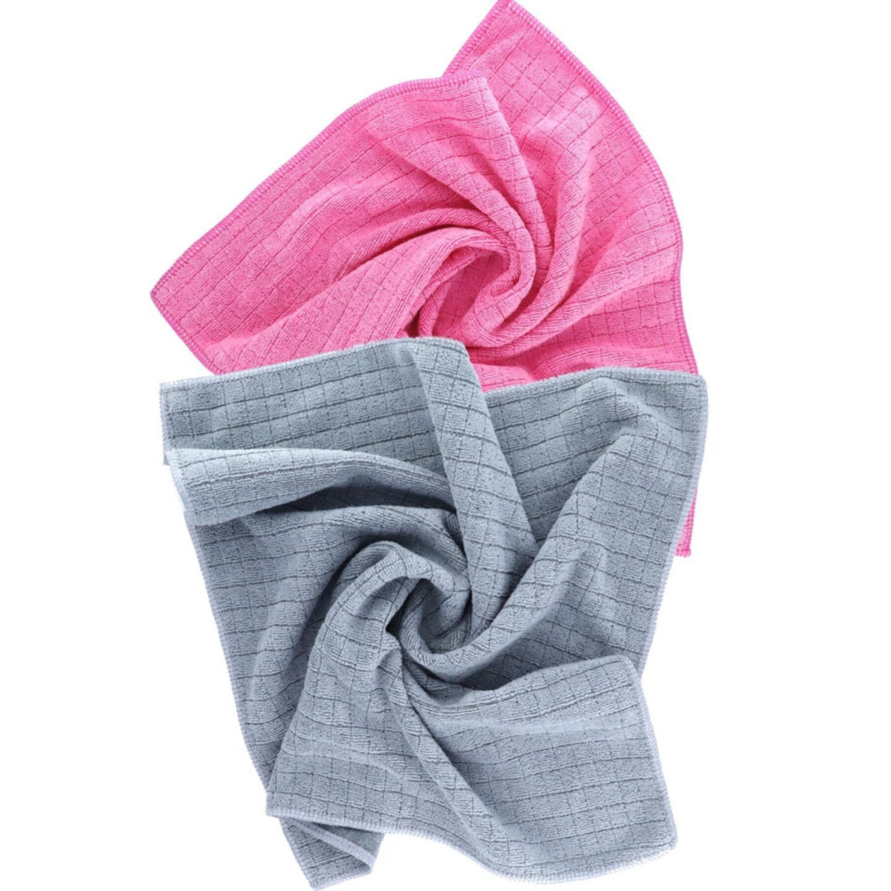 SİLVER HOME Simli Kareli 40x40cm 2li Mikrofiber Temizlik Bezi - Mp Temizlik Malzemeleri Fiyatı