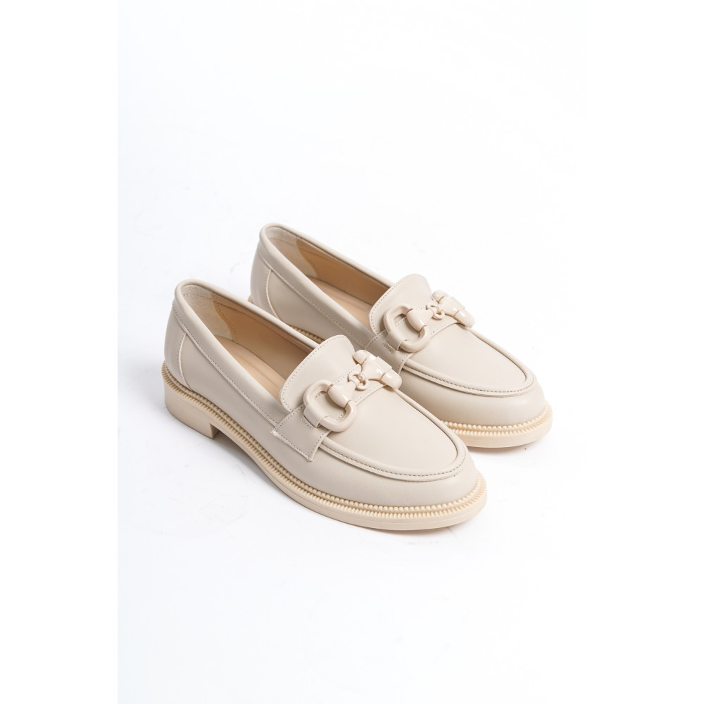 SİLVER MODA Kadın Loafer Makosen Casual Tokalı Günlük Ayakkabı Şık Ve Rahat 1006 - 1 Beden Büyük Alınız 39 Beden Kadın Günlük Ayakkabıları Fiyatı