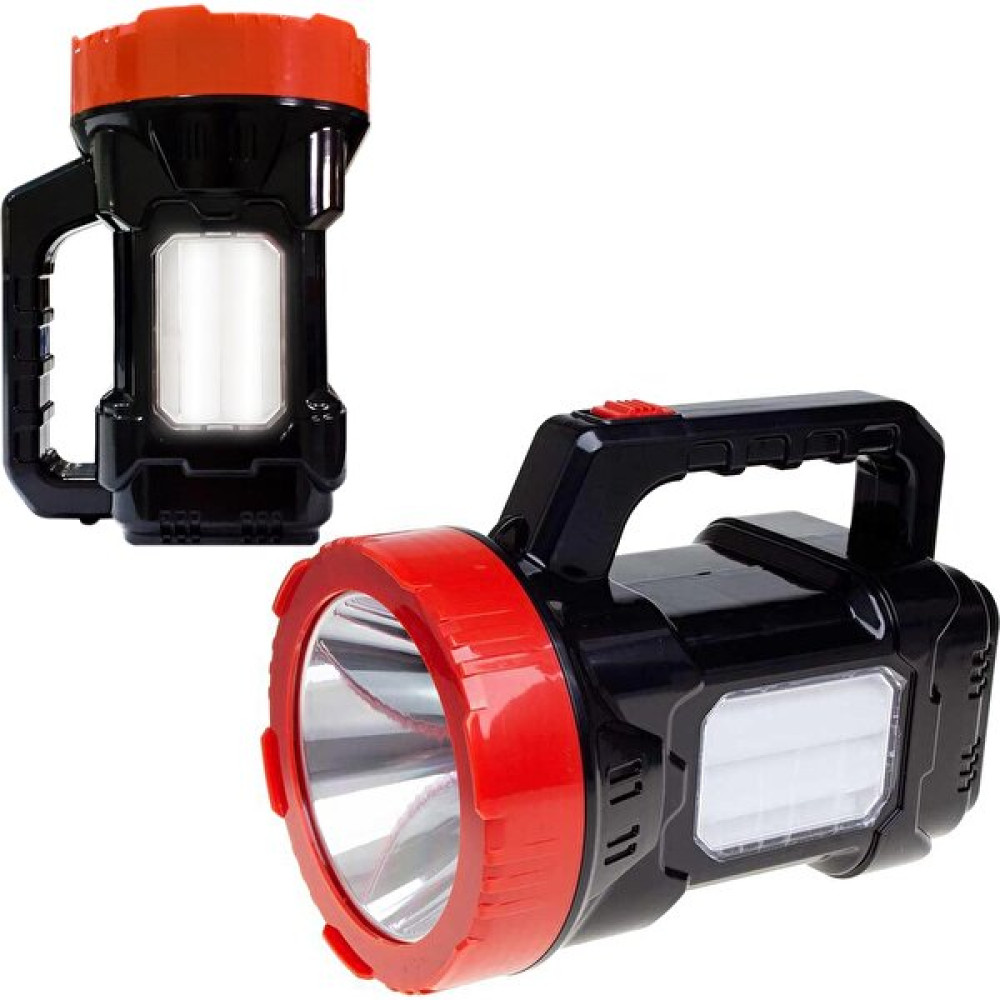 Silver Toss El Feneri Projektör+Işıldak Şarjlı 10W+14SMD Silver Toss ST-6678 El Feneri Fiyatı