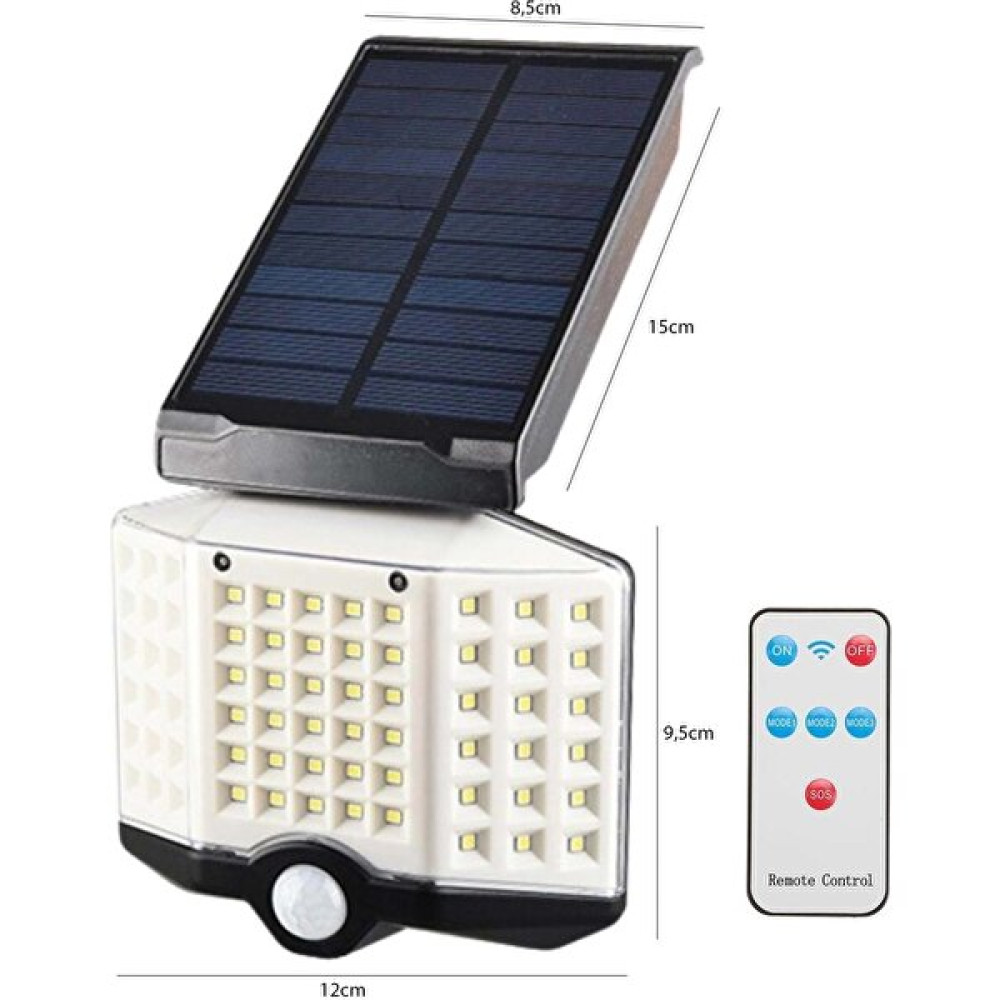Silver Toss Güneş Enerjili Solar Aydınlatma Lambası Sensörlü 66LED ST-66B - Beyaz Dış Mekan & Bahçe Oyuncakları Fiyatı