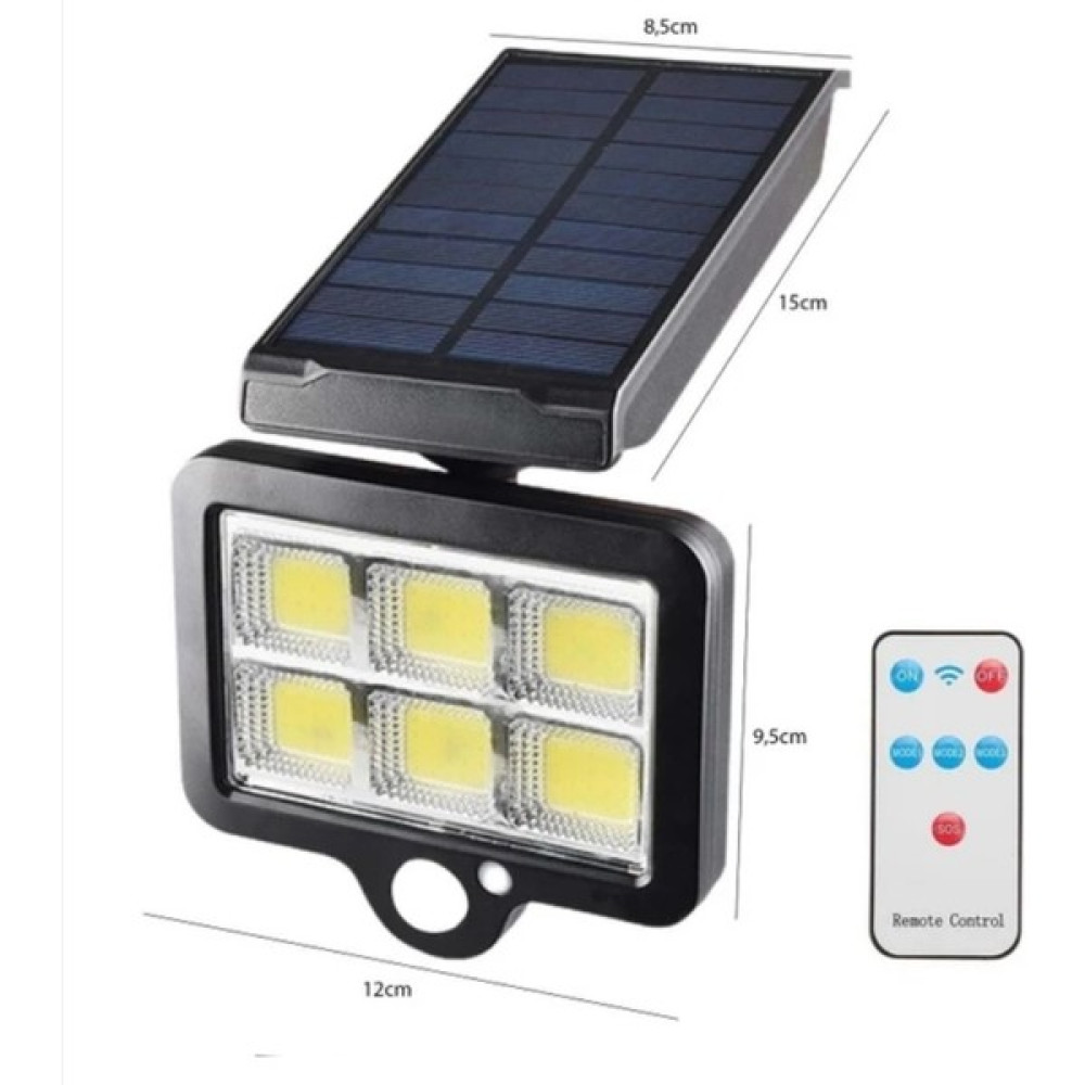Silver Toss Güneş Enerjili Solar Aydınlatma Lambası Sensörlü Cob LED ST-140 - Siyah Dış Mekan & Bahçe Oyuncakları Fiyatı