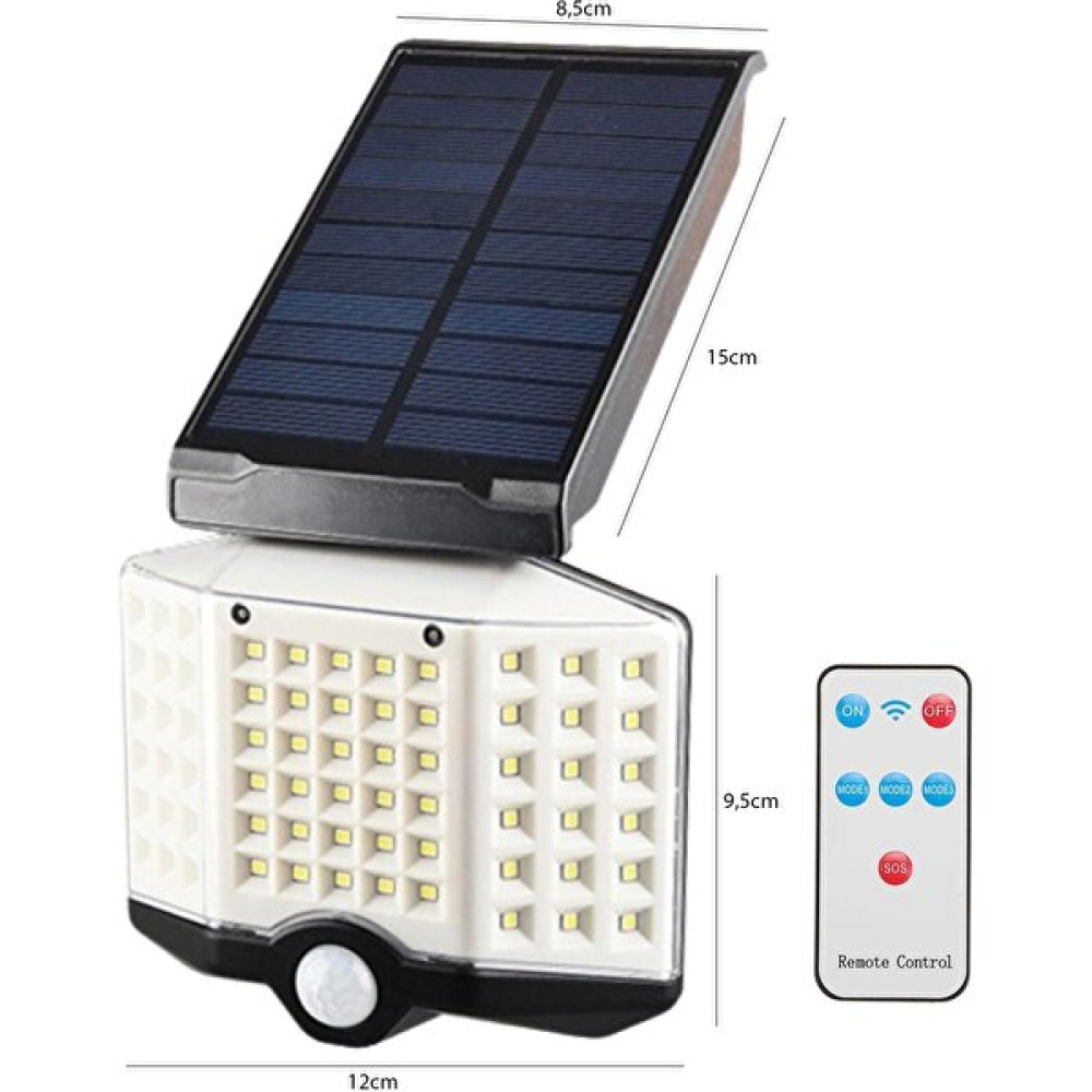 Silver Toss Solar Güneş Enerji Aydınlatma Lambası Sensörlü 66 LED Silver Toss ST-66B Dış Mekan & Bahçe Oyuncakları Fiyatı