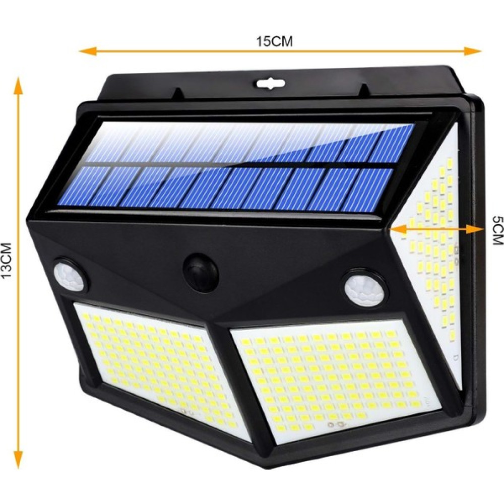 Silver Toss ST-2027 Solar Güneş Enerji Aydınlatma Lambası Sensörlü 280 LED - Siyah Dış Mekan & Bahçe Oyuncakları Fiyatı