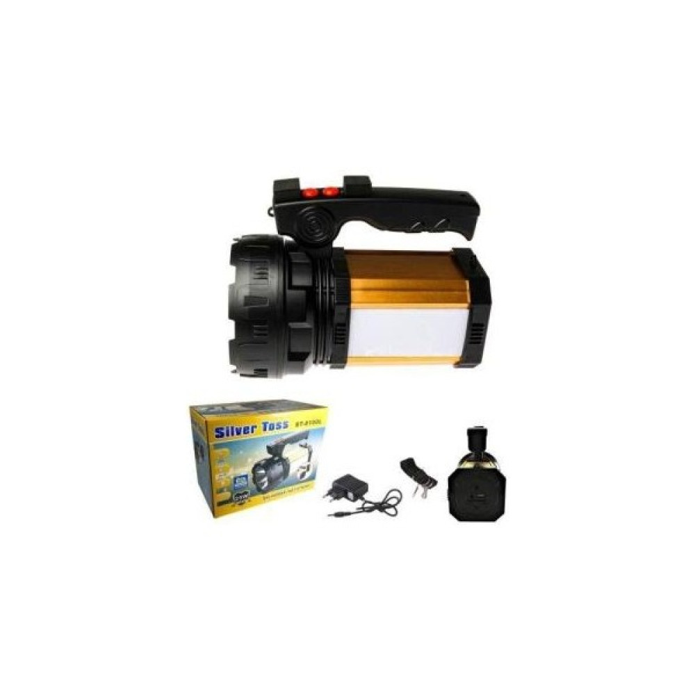 Silver Toss ST-8100L 25W Şarj Edilebilir Ledli El Feneri USB Çıkışlı Çift Yönlü Kamp Malzemeleri Fiyatı