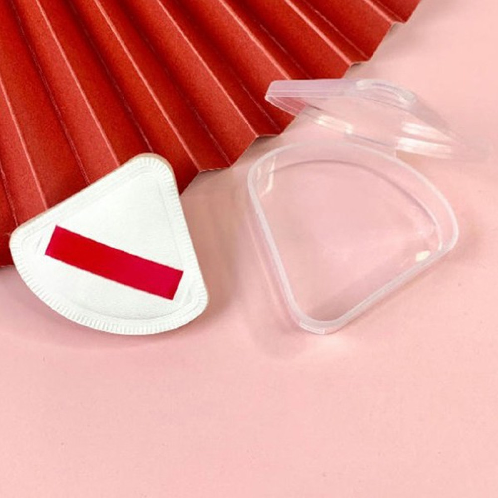 Silver Umbrella Taşınabilir Üçgen Sünger Şeffaf Kozmetik Çantası Makyaj Puf Kutusu Saklama Kutusu (Yurt Dışından) Oto Boyaları Fiyatı