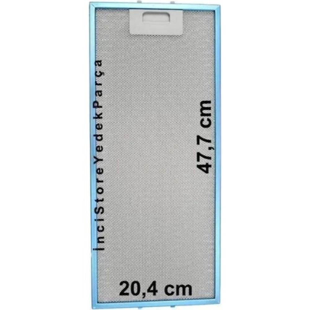 Silverline 1150.6.480.03 Için Davlumbaz Aspiratör 204X477 Alüminyum Kaset Filtre Oto Boyaları Fiyatı