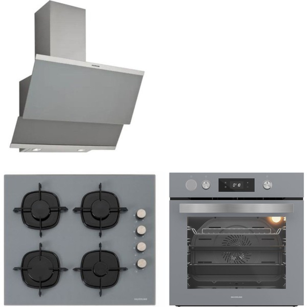 Silverline Buhar Destekli Fryart Gri Cam Ankastre Set 3420 Gri - CS5335S01 - BO65P4S01 Oto Boyaları Fiyatı