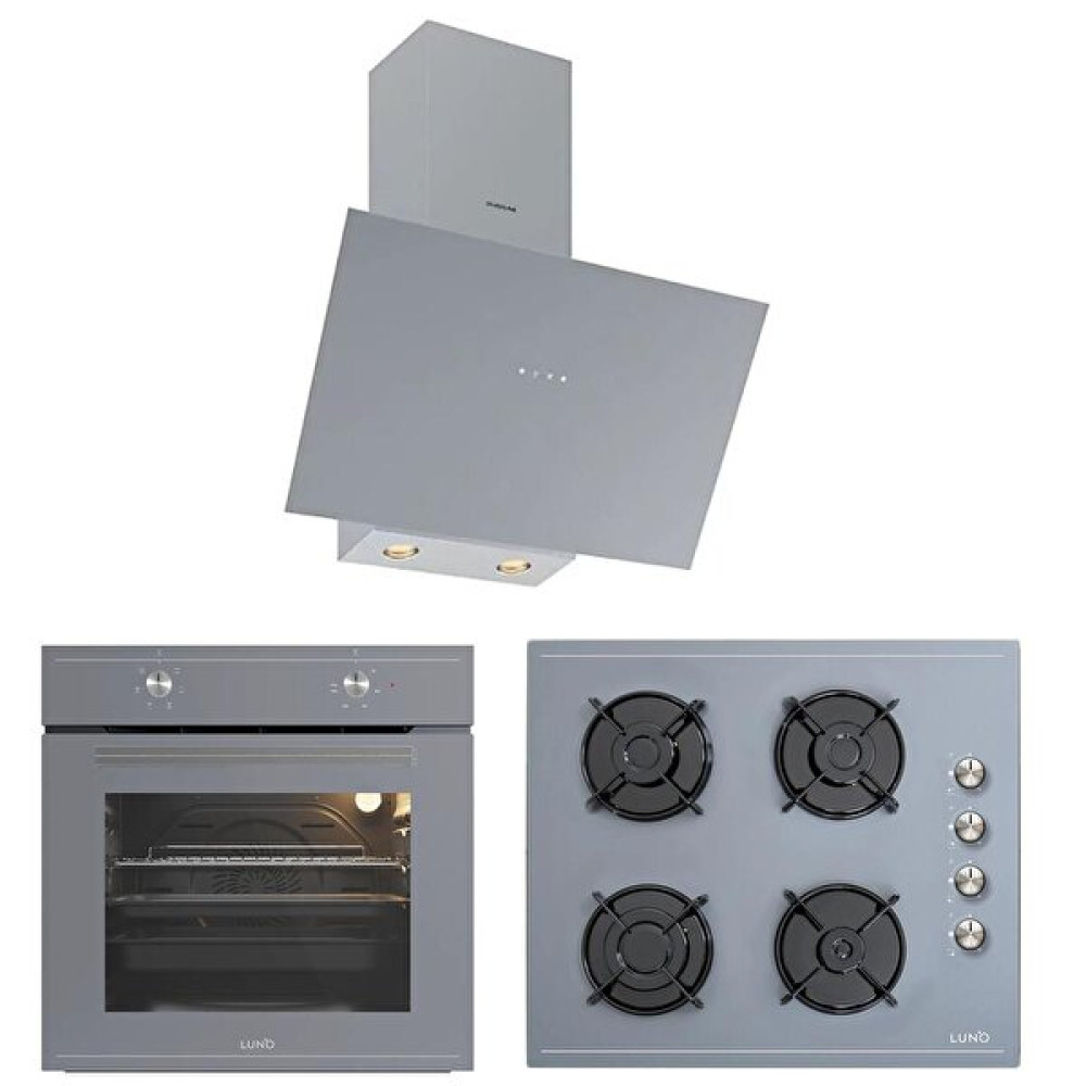 Silverline Luno Gri Ankastre Set ( 3481 - L501S04 - L63S01) Ankastre Setler Fiyatı