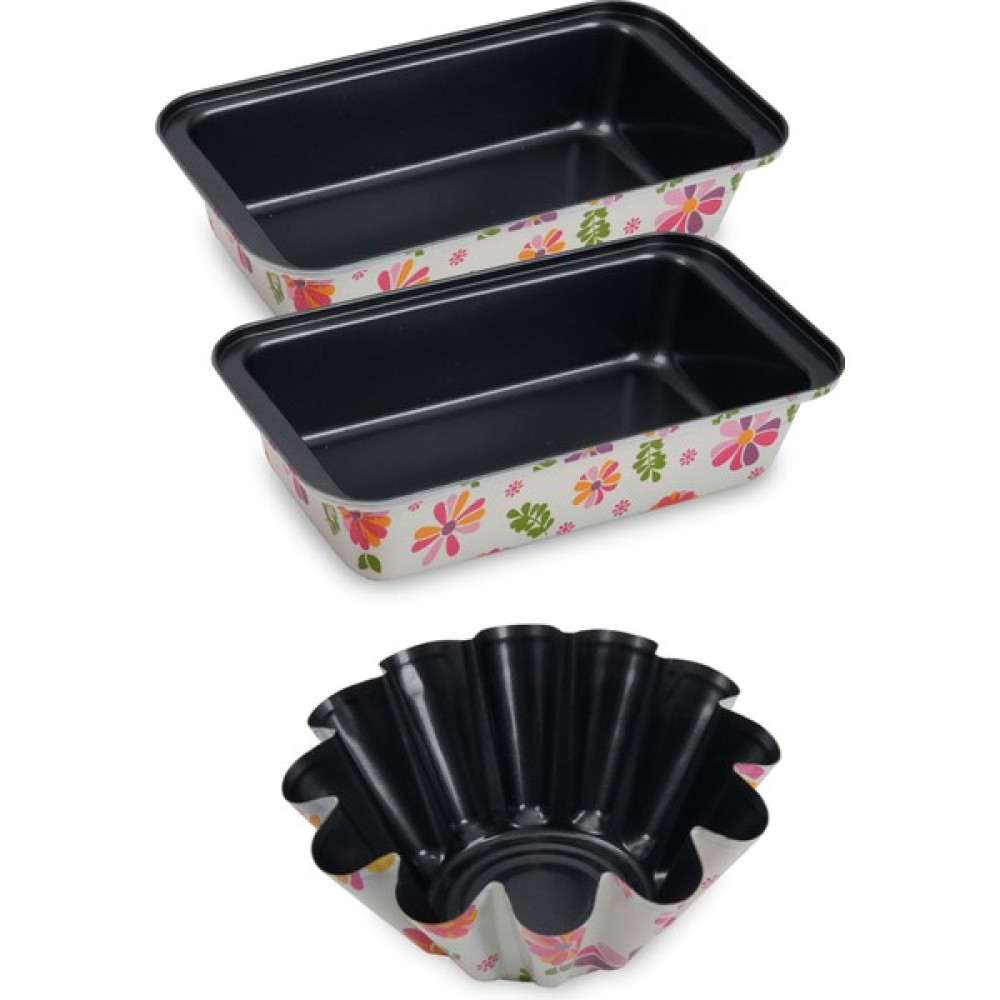 Sılverstar 3'lü Set - Yuvarlak Metal Klasik + 2 Adet Baton Metal Kek Kalıbı Kek Kalıpları Fiyatı