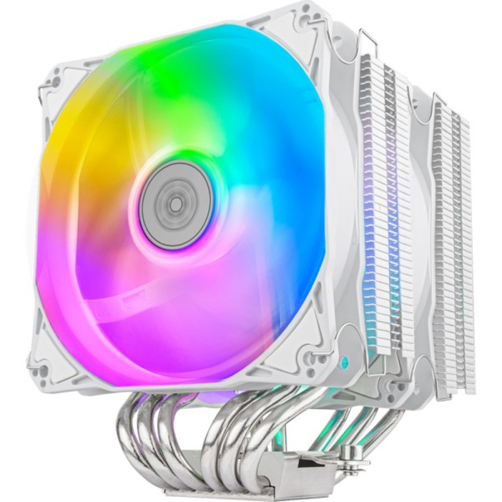 Silverstone Hydrogon D120 12CM Argb LED Fanlı, Intel & Amd Uyumlu, Beyaz Kule Tipi Işlemci Soğutucu (SST-HYD120W-ARGB) Soğutucular Fiyatı